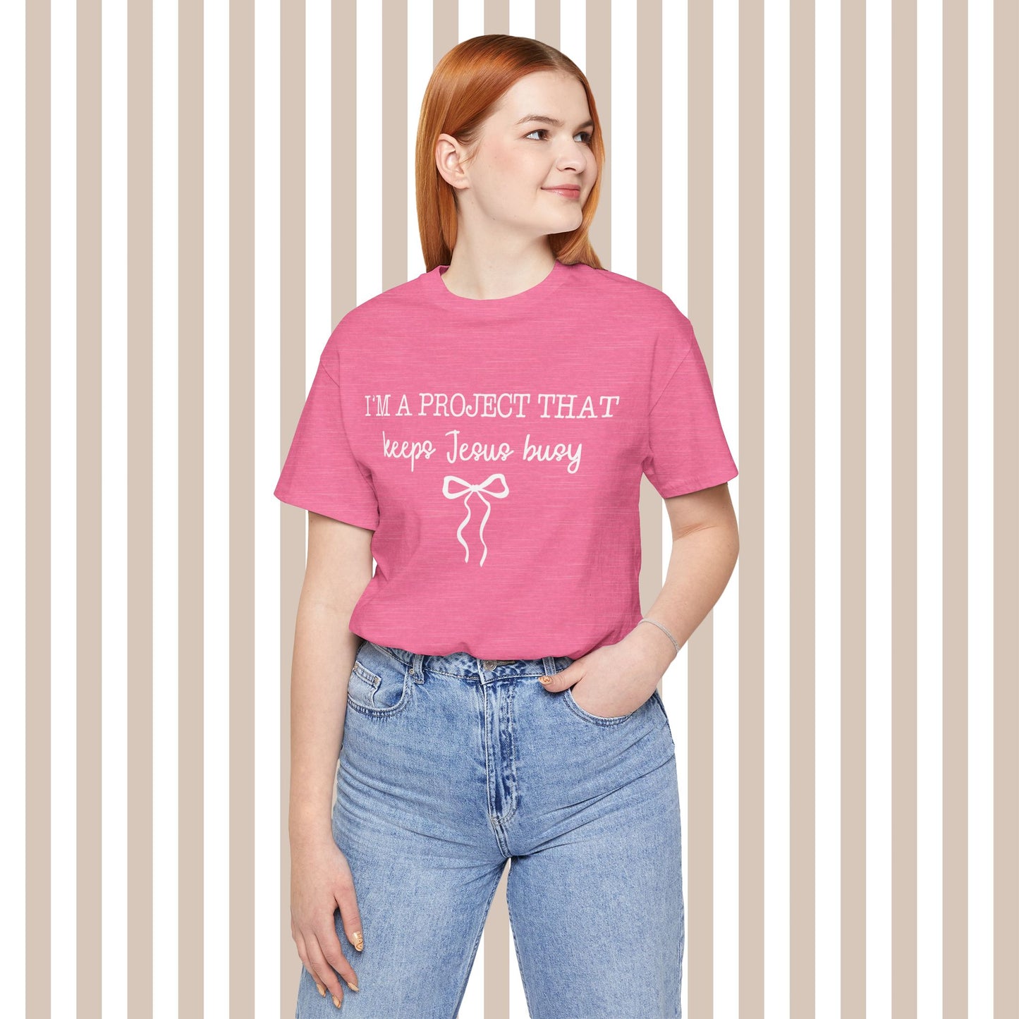 Keeping Jesus Busy Tee