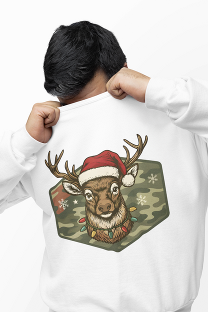 Mens Christmas Deer Sweatshirt