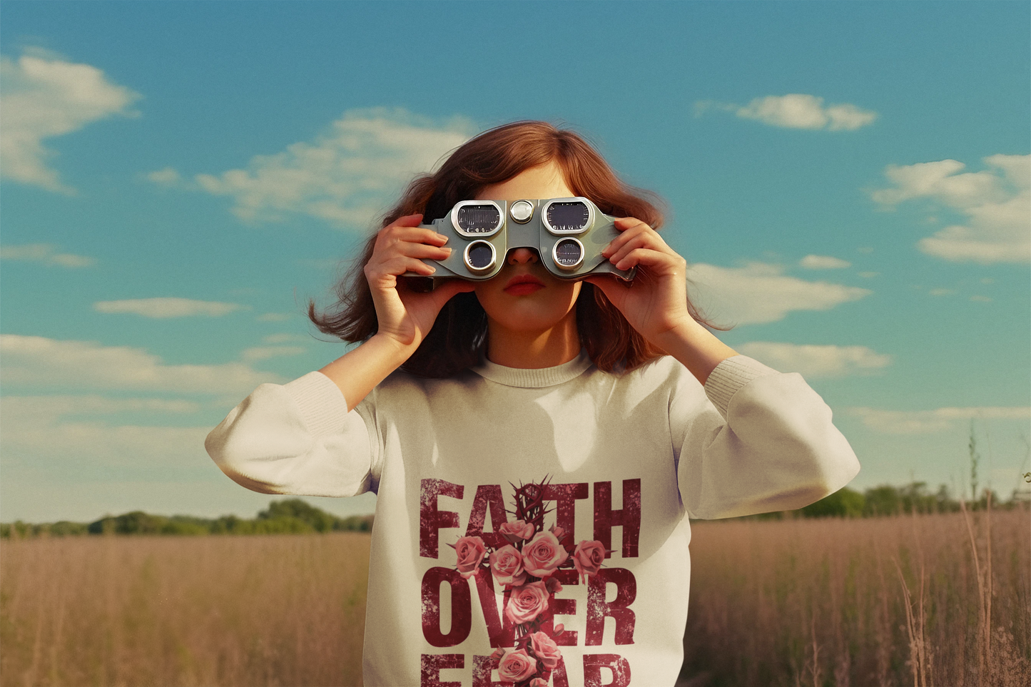 faith over fear sweatshirt