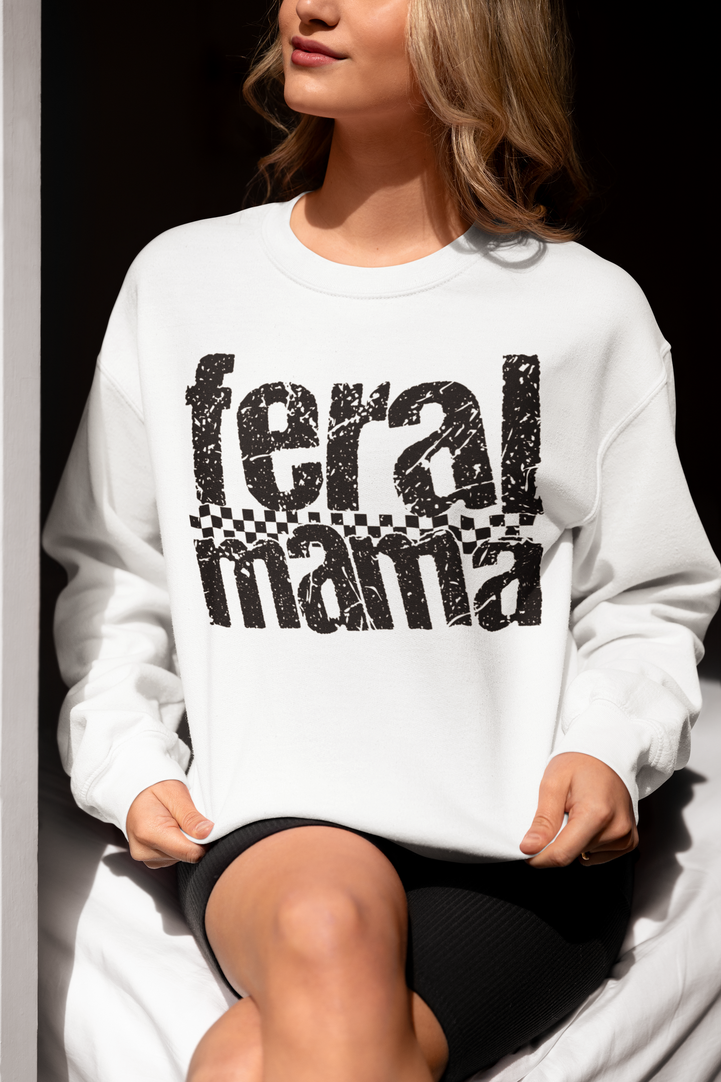 feral mama sweatshirt ⚡🦇