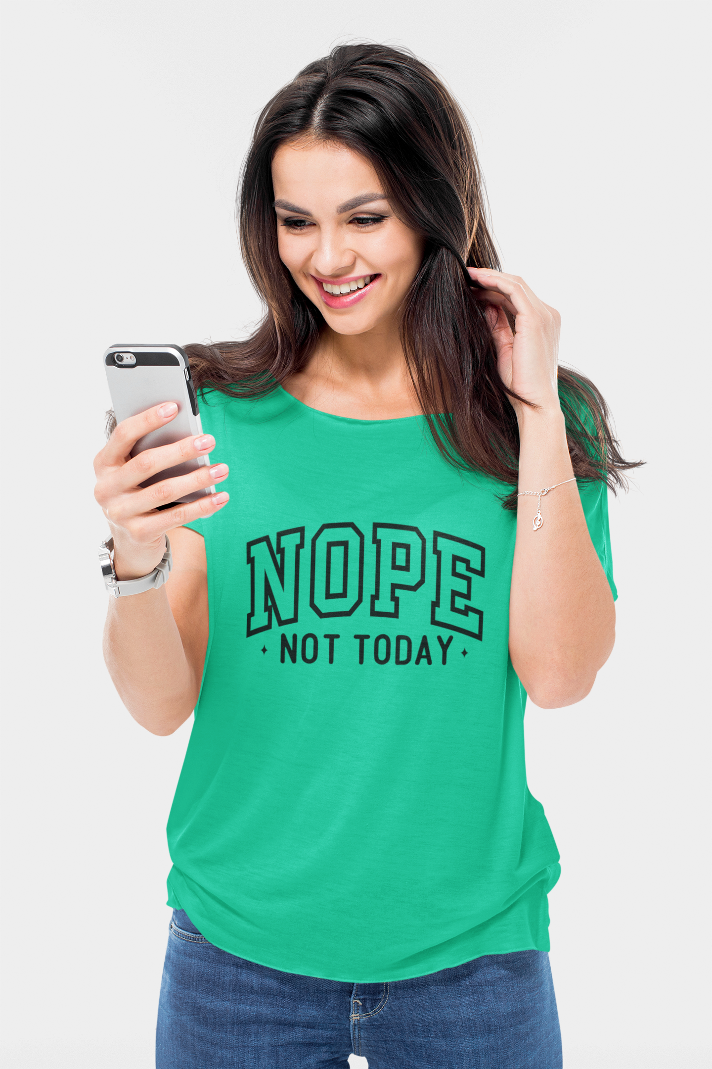 Nope. Not. Today. Tee. ⚡