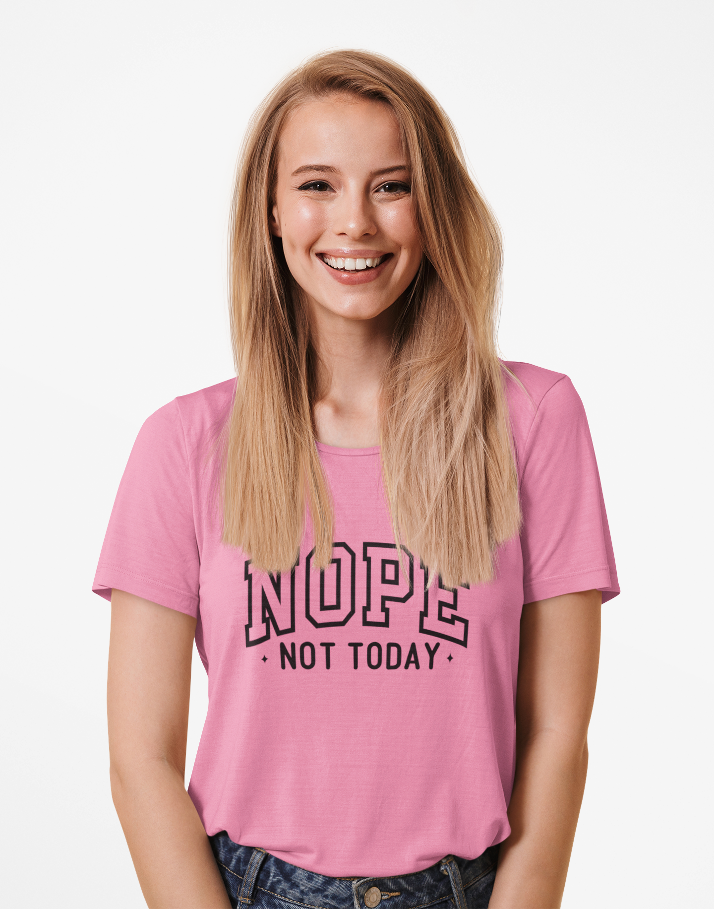 Nope. Not. Today. Tee. ⚡