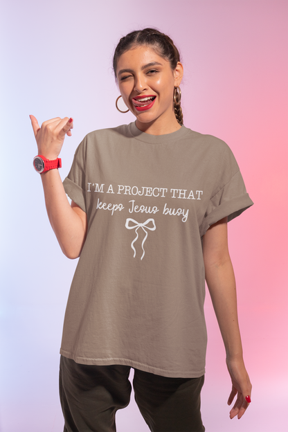 Keeping Jesus Busy Tee