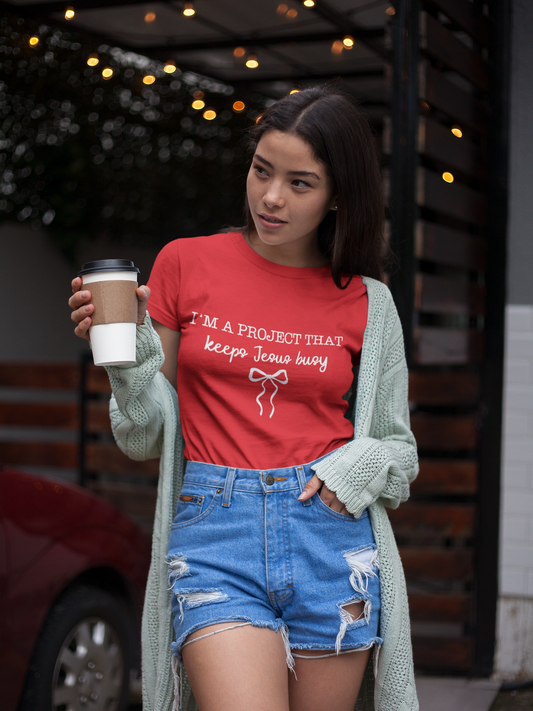 Keeping Jesus Busy Tee