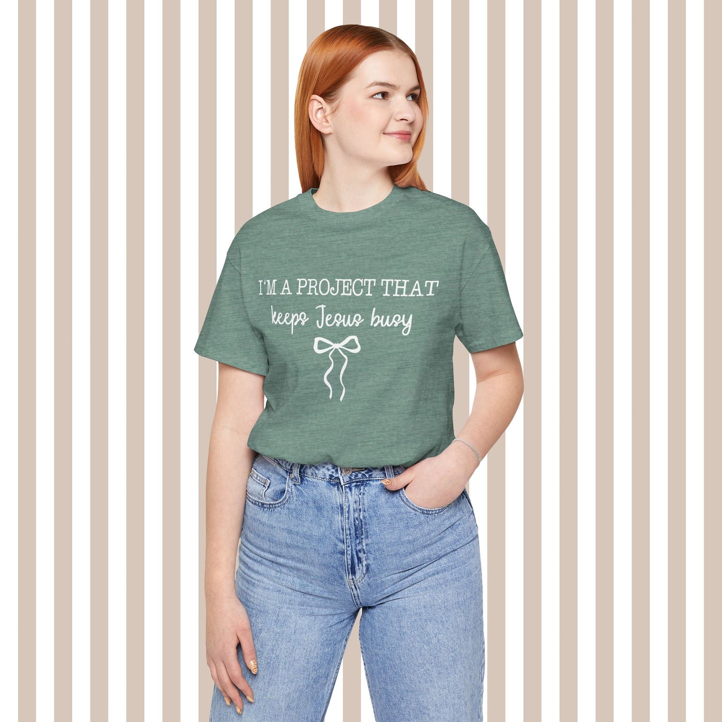 Keeping Jesus Busy Tee