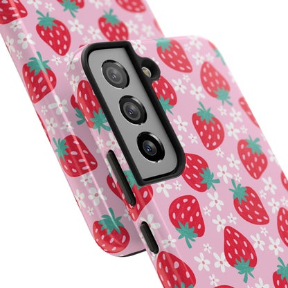 Summer Strawberries Phone Case