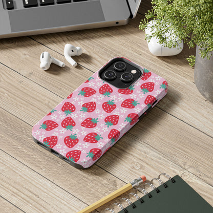 Summer Strawberries Phone Case