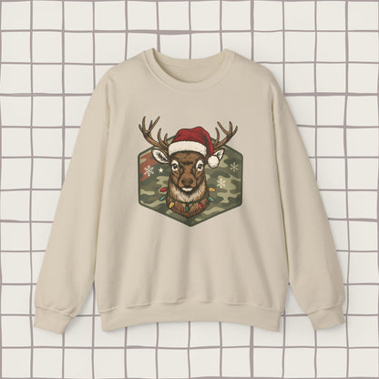 Mens Christmas Deer Sweatshirt