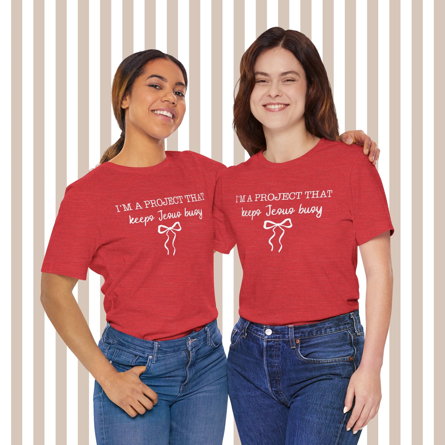 Keeping Jesus Busy Tee