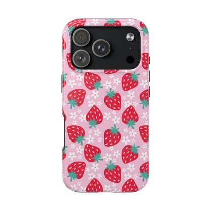 Summer Strawberries Phone Case