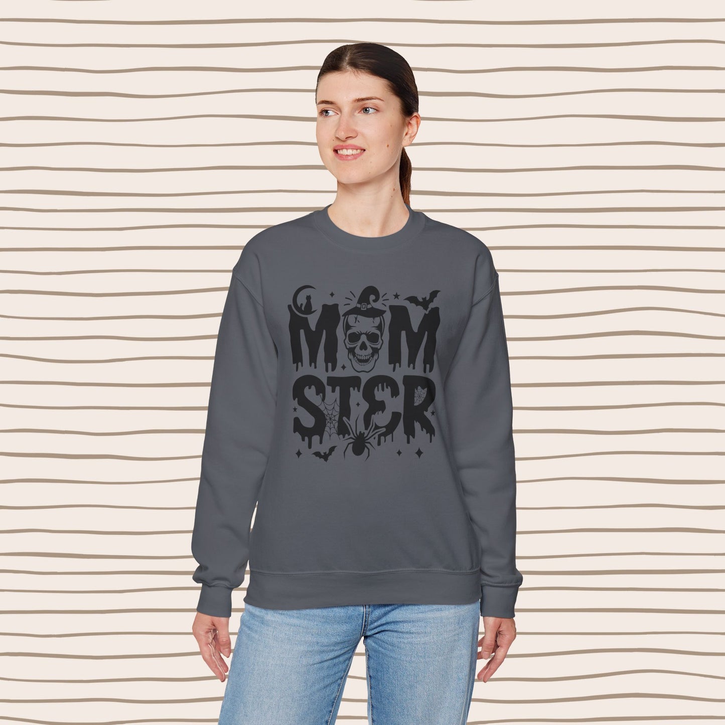 Momster Sweatshirt – Cozy, Cute & Spooky Mama Vibes