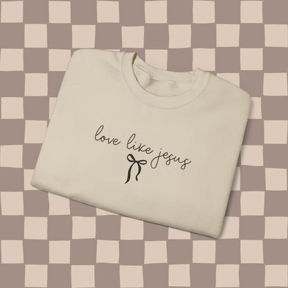 Love like Jesus sweatshirt 🤍