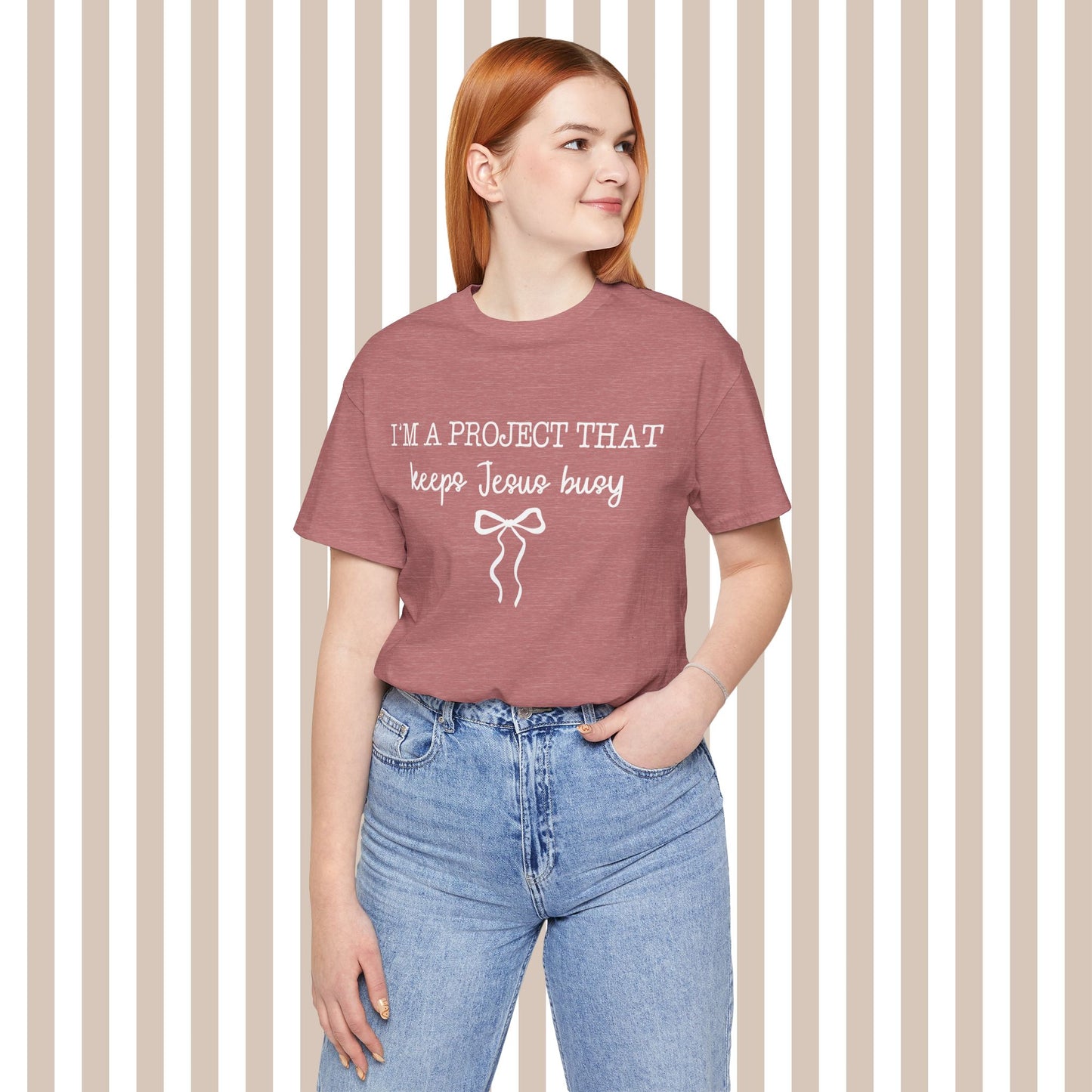 Keeping Jesus Busy Tee