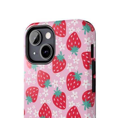Summer Strawberries Phone Case