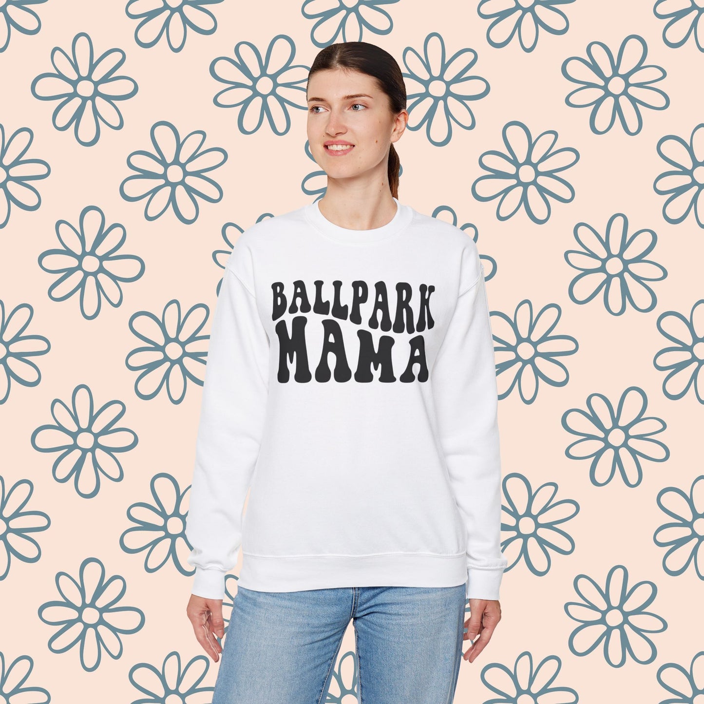 ballpark mama sweatshirt