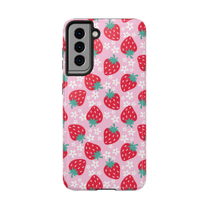 Summer Strawberries Phone Case