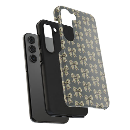 Vintage Camouflage Bow Phone Case