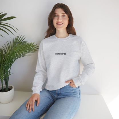 unbothered, embroidered