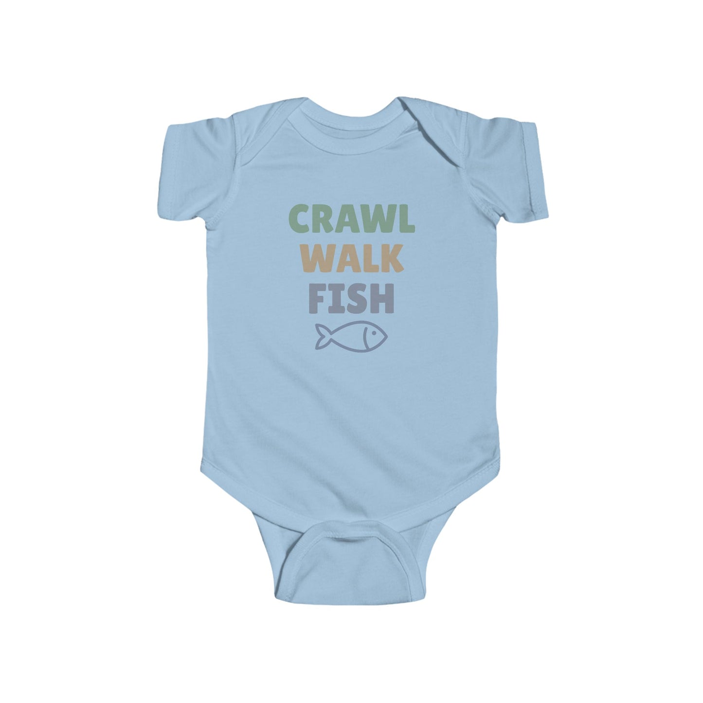 Baby Crawl & Fish