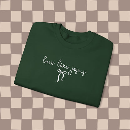 Love like Jesus sweatshirt 🤍
