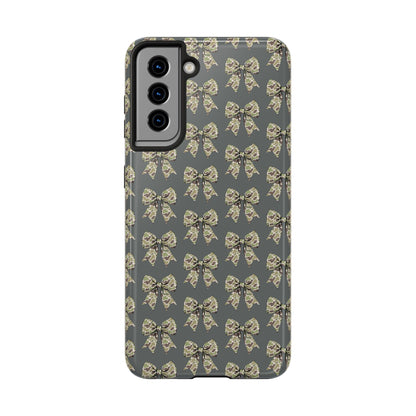 Vintage Camouflage Bow Phone Case