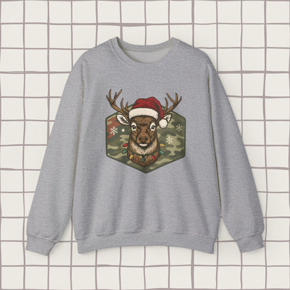 Mens Christmas Deer Sweatshirt