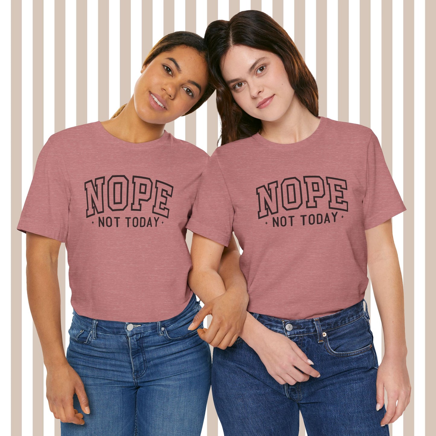 Nope. Not. Today. Tee. ⚡