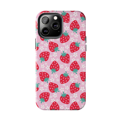 Summer Strawberries Phone Case