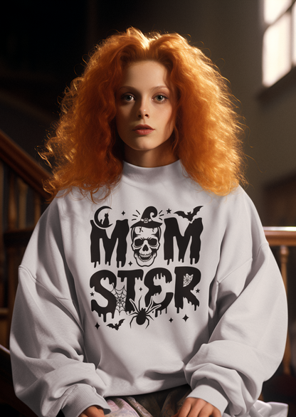 Momster Sweatshirt – Cozy, Cute & Spooky Mama Vibes